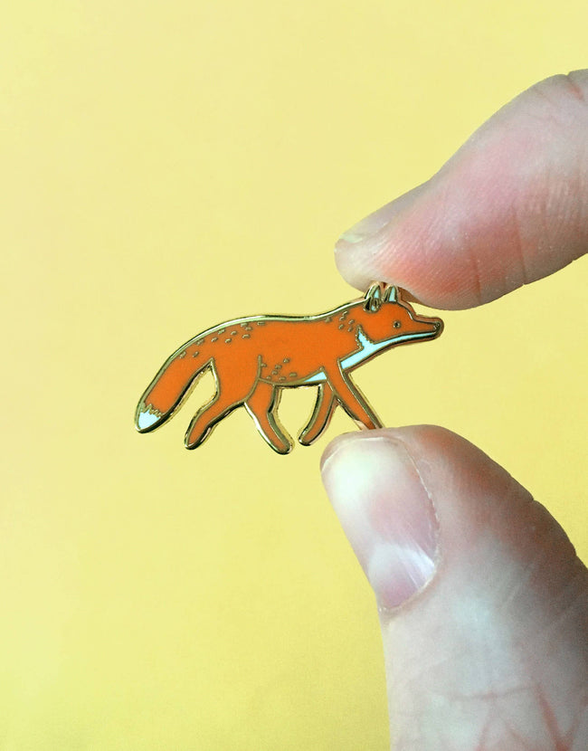 Pin "Fuchs" Emaille