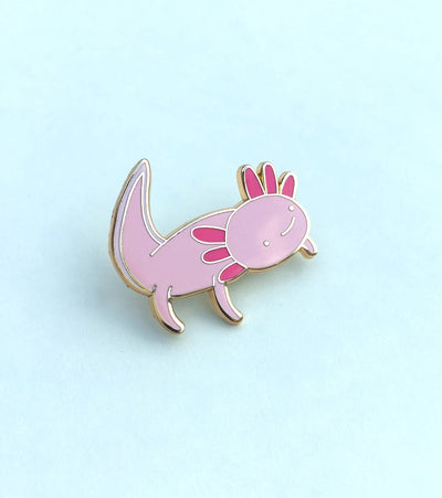 Pin "Axolotl" Emaille