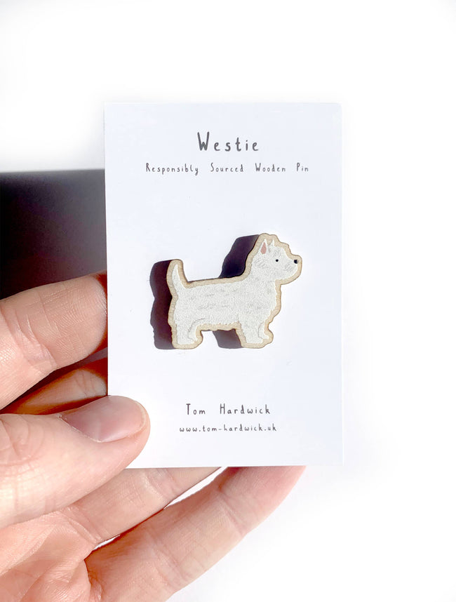 Pin "Westie" Holz