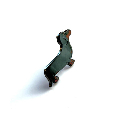 Pin "Dackel" Emaille