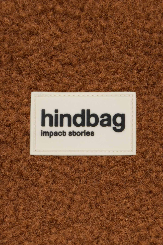 Andrea Teddy braune Gürteltasche