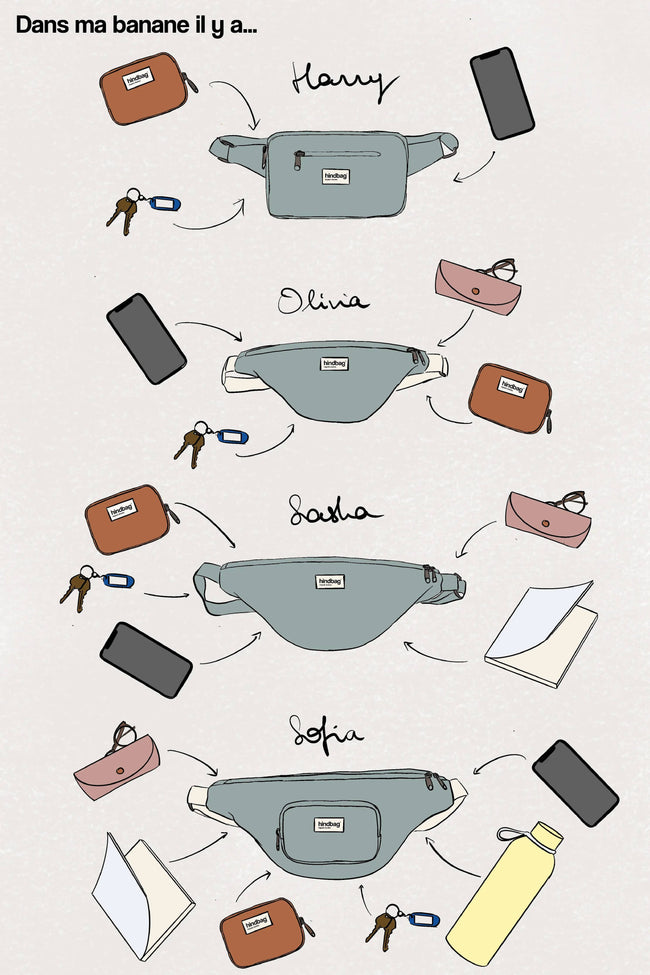 Sasha Gürteltasche Blau