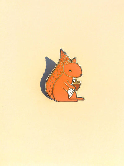 Pin "Eichhörnchen" Emaille