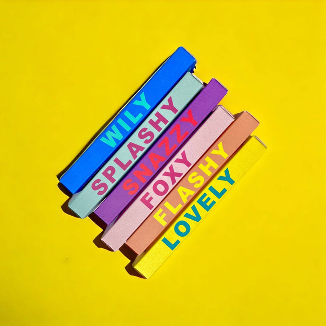 Rainbow Studio * Stabkerze 2er Set FLASHY