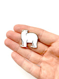 Pin "Eisbär" Emaille