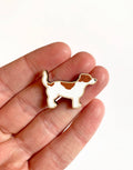 Pin "Jack Russell" Holz