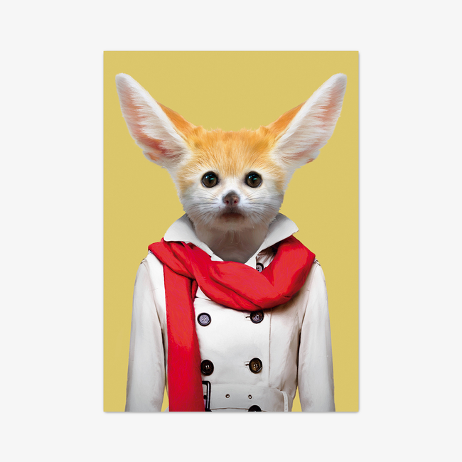 Postkarte "Fennec Fox"