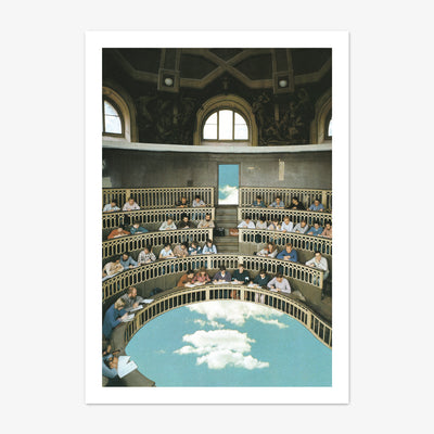 Art Print "Lecture On Clouds"
