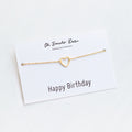 Armband "Happy Birthday" Gold