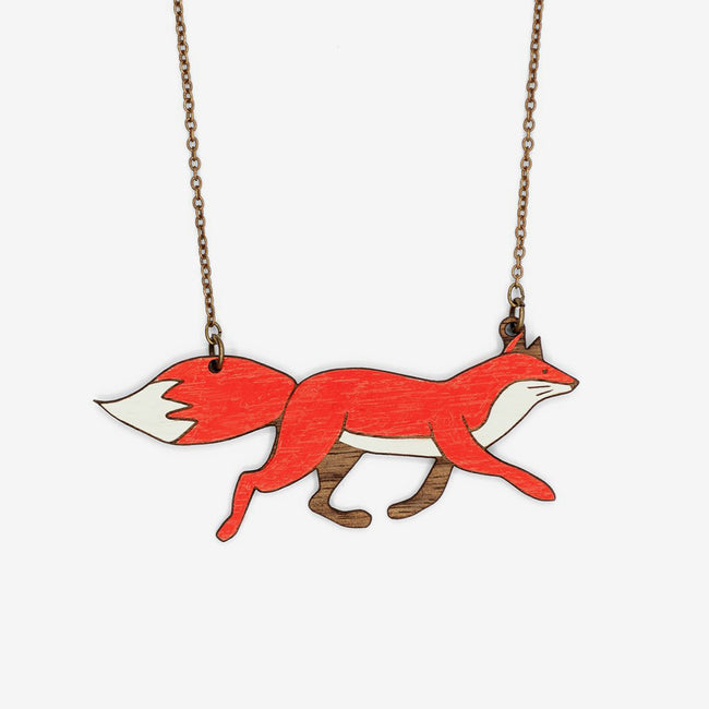Halskette "Running Fox"