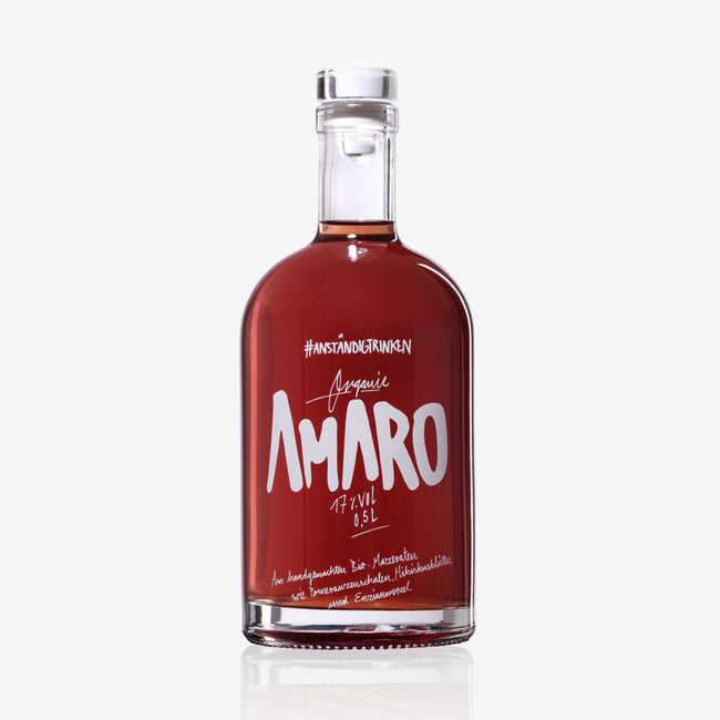 #Anständigtrinken Amaro 0,5L