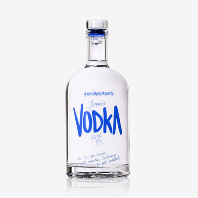 #Anständigtrinken Vodka 0,5L