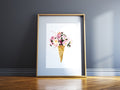 Art Print "Flower Cone"