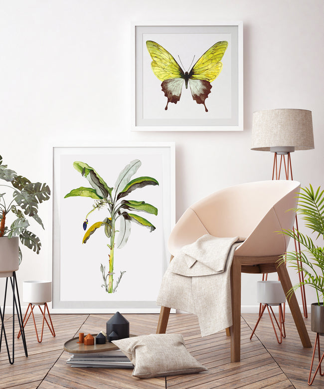 Art Print "Green Butterfly"