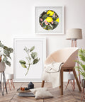 Art Print "Eucalyptus With Blossom"