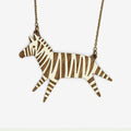 Halskette "Zebra"