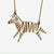 Halskette "Zebra"