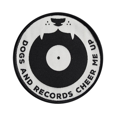 Patch "Dogs And Records Cheer Me Up"