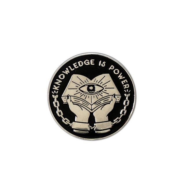 Pin "Knowledge Is Power"