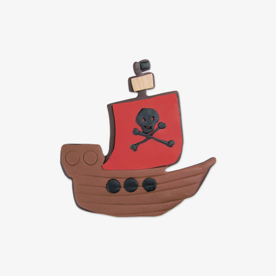 Ausstecher "Piratenschiff"