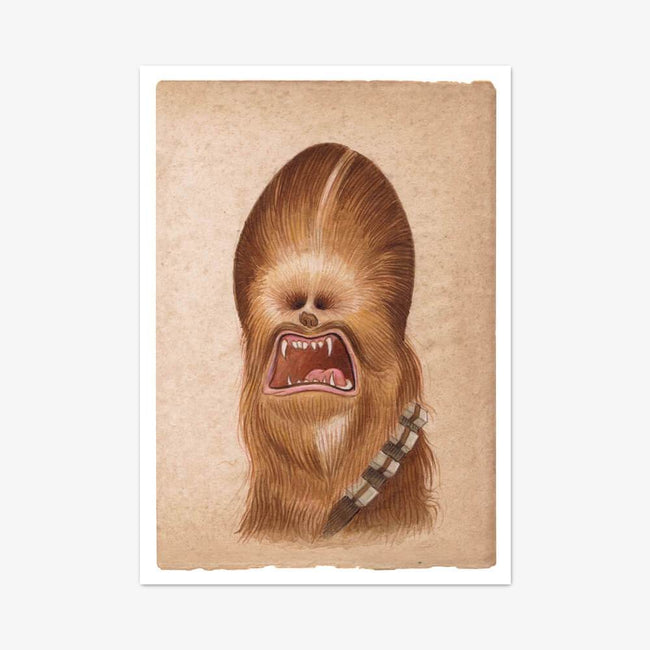 Postkarte "Chewie"