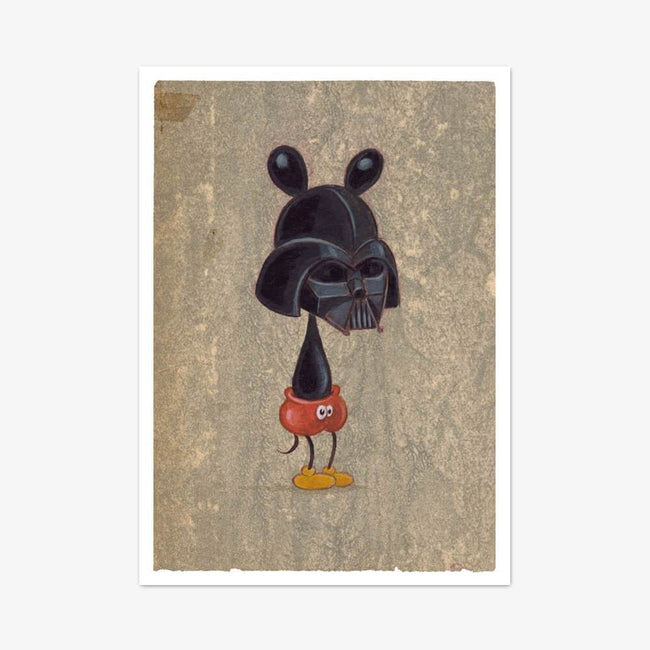 Postkarte "Darth Mouse"