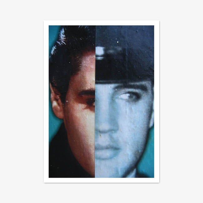 Postkarte "Elvis"