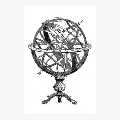 Postkarte "Globe"
