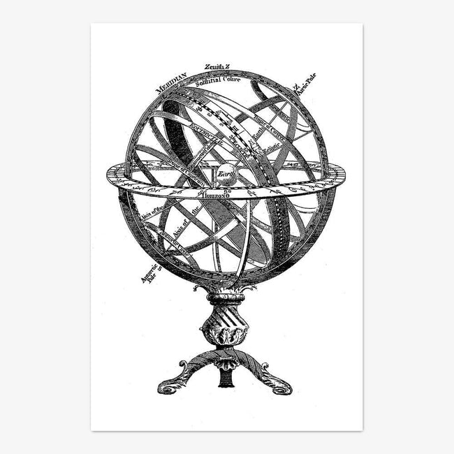 Postkarte "Globe"