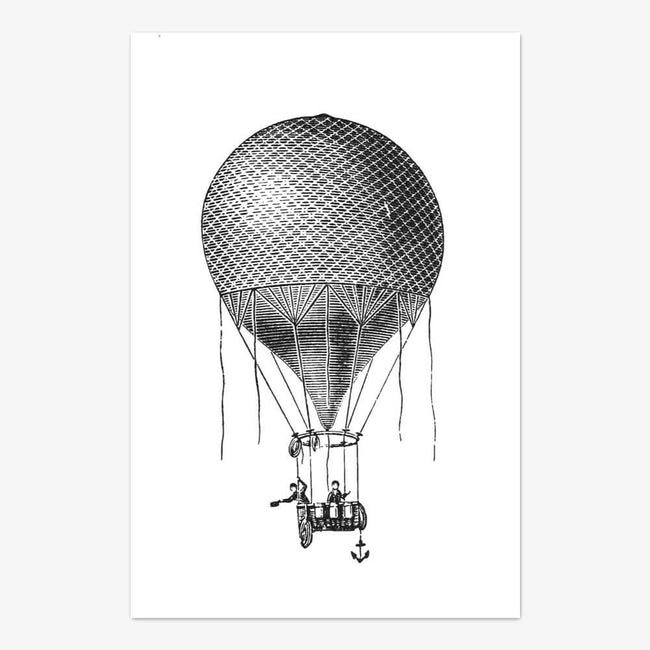 Postkarte "Hot Air Ballon"