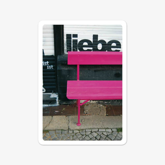 Postkarte "Liebe Pink"