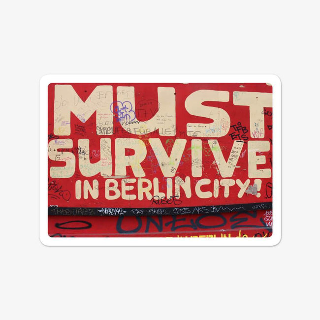 Postkarte "Must Survive"