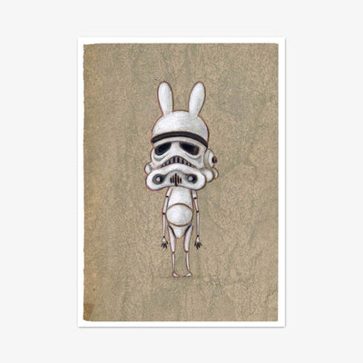 Postkarte "Storm Bunny"