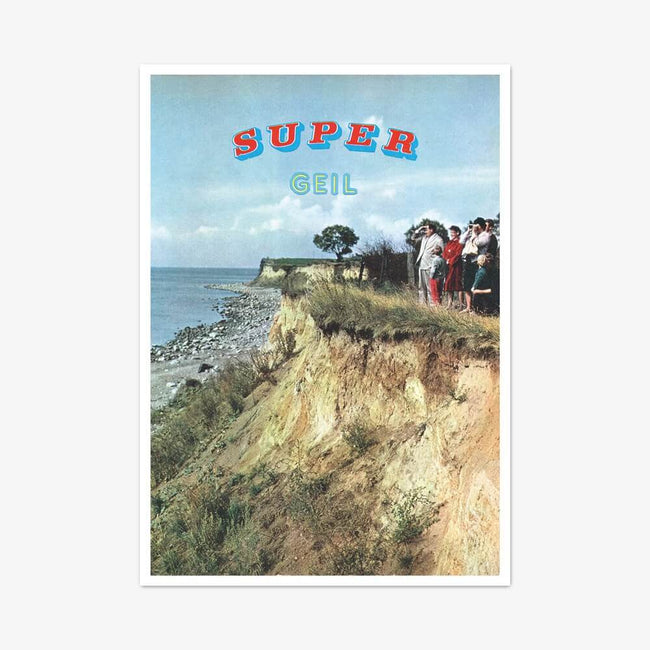 Postkarte "Super Geil"